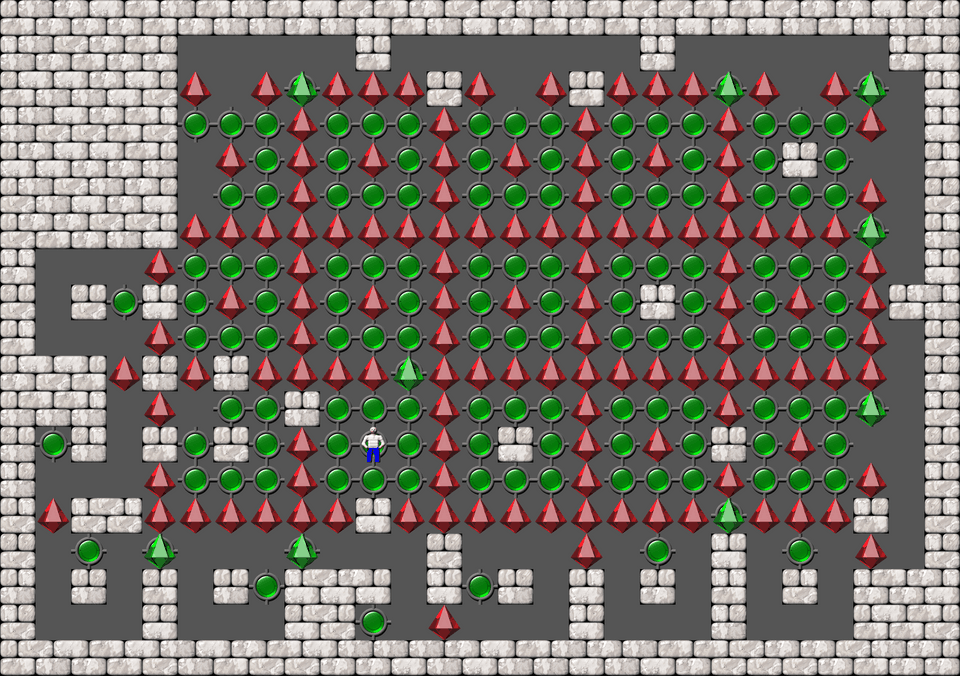 Сокобан Bugs509 collection уровень 375